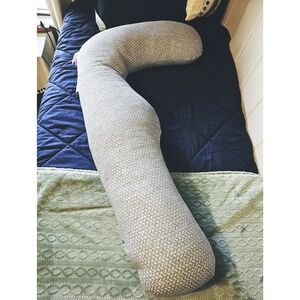 Cozy Gray Body Pillow